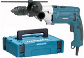 Makita HP2071J Elektrická príklepová vŕtačka 1010 W, 2-rychlostna, Makpac 1