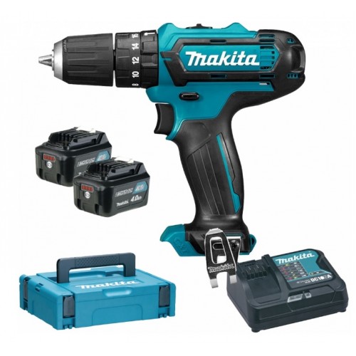 Makita HP331DSME Aku príklepový skrutkovač Li-ion 2x akku 4,0 Ah 10,8V