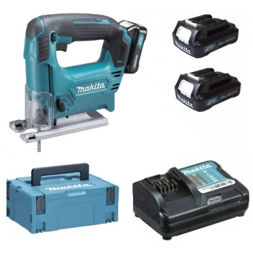 Makita JV101DSAE Aku priamočiara píla Li-ion CXT 10,8/12V/2,0 Ah, Makpac