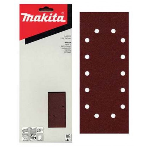 Makita P-33065 Brúsny papier 115 × 280 mmzr.180 10ks