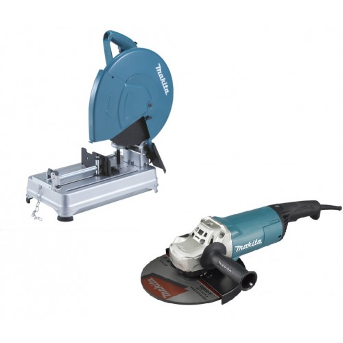 Makita S17E4-P2 Set Rozbrusovacia píla 2000 W 2414EN + Uhlová brúska 230mm 2200W GA9060R Makita S17E4-P2 Set Rozbrusovacia píla 2000 W 2414EN + Uhlová brúska 230mm 2200W GA9060R