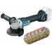 Makita DGA504ZX1 Aku úhlová bruska 125mm s príslušenstvom (18V/bez aku Z)