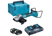 Makita DGA900PT2 Aku uhlová brúska 230mm, Li-ion 2x18V/5,0Ah