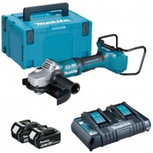 Makita DGA900PT2 Aku uhlová brúska 230mm,Li-ion (2x18V/5,0Ah)