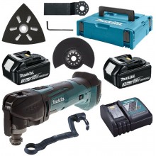 Makita DTM51RFJX1 Aku MultiTool s príslušenstvom Li-ion (18V / 2 x 3,0Ah) Makpac
