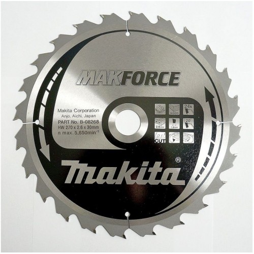 Makita B-08268 Makforce pílový kotúč 270x30mm 24 Z