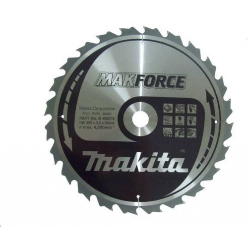 Makita Pílový kotúč 355x30mm B-08274 Makita Pílový kotúč 355x30mm B-08274