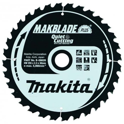 Makita B-08626 pílový kotúč 255x30mm 32 Z