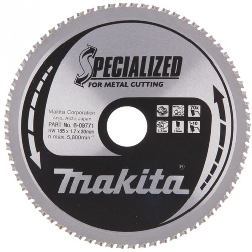 Makita pílový kotúč 185x30mm 70T B-09771 Makita pílový kotúč 185x30mm 70T B-09771