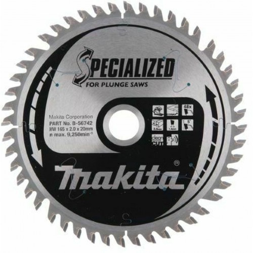 Makita B-56742 pílový kotúč 160x20 48T, Corian