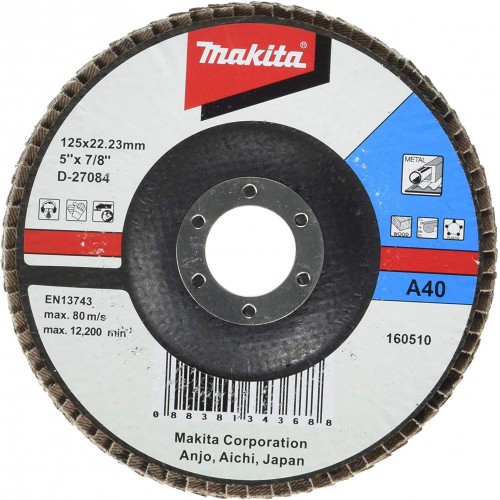 Makita D-27084 Lamelový kotúč 125 x 22,23 mm A40