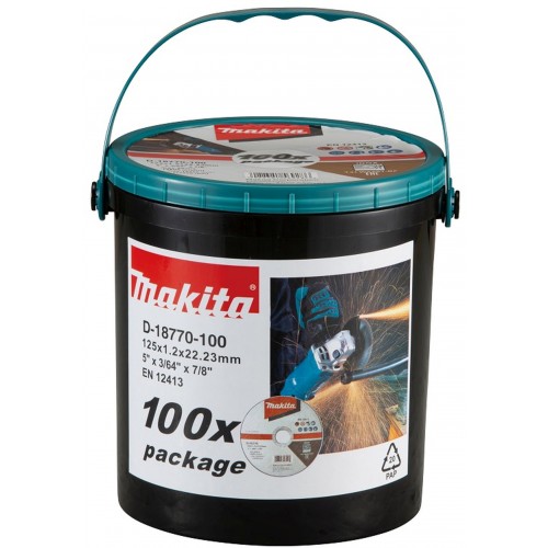 Makita D-18770-100 rezný kotúč 125x1,2x22mm nerez, 100 ks