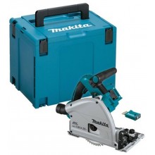 Makita DSP601ZJU Aku ponorná píla s AWS 165mm, Li-ion 2x18V, Makpac, bez aku Z