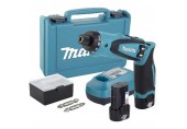 Makita DF012DSE Aku vŕtací skrutkovač 7.2V Li-ion, 2x Akku 1,5 Ah