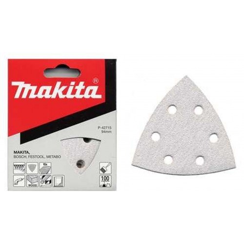 Makita P-42709 Brúsny papier 94 x 94 x 94 mm, K80, 10 kusov