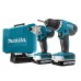 Makita DF347D Set 14,4 V Aku-vŕtací skrutkovač + TD126D 14,4 V rázový uťahovák