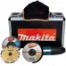 Makita GA5030RSP4 Uhlová brúska 125mm ALU kufor + 4ks brúsnych kotúčov + 1ks diamant kotúč