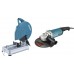 Makita S17E4-P3 Set Rozbrusovacia píla 2000 W 2414EN + Uhlová brúska SJS 230mm GA9061R