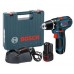 BOSCH GSR 12V-15 Professional aku skrutkovač, v kufri, 2x2Ah, 0601868122