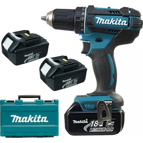 Makita DDF482RFE3 Aku vŕtací skrutkovač (3x3,0Ah/18V)+ Nabíjačka DC18RC Makita DDF482RFE3 Aku vŕtací skrutkovač (3x3,0Ah/18V)+ Nabíjačka DC18RC