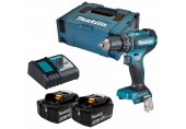 Makita DHP485RFJ Aku bezuhlíkový príklepový skrutkovač Li-ion (2x3,0Ah/18V) Makpac