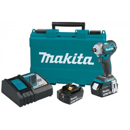 Makita DTD170RTJ Aku rázový uťahovák 1/4" Li-ion 18V/3,0Ah