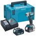 Makita DTD170RTJ Aku rázový uťahovák 1/4" Li -ion 18V/5,0Ah, Makpac