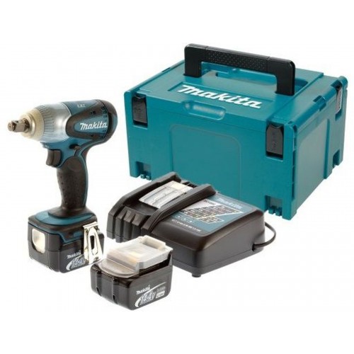 Makita DTW250RTJ Aku rázový uťahovák 1/2" Li-ion 14,4V/5,0Ah, Makpac