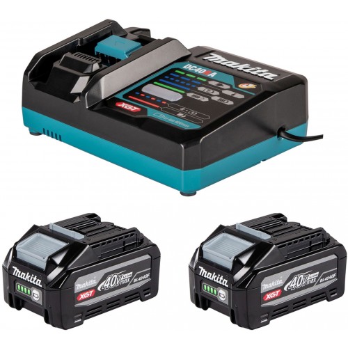 Makita Rýchlonabíjačka Li-ion XGT 40V 2xBL4040F+DC40RA 1916Y1-1 Makita Rýchlonabíjačka Li-ion XGT 40V 2xBL4040F+DC40RA 1916Y1-1