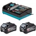 Makita Rýchlonabíjačka Li-ion XGT 40V 2xBL4040F+DC40RA 1916Y1-1