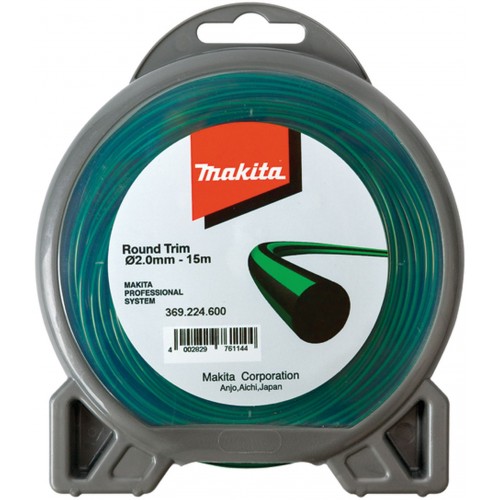 Makita 369224601 struna round trim guľatá 2,0mm/126m