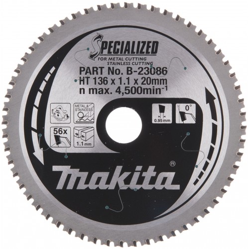 Makita B-33744 pílový kotúč 56T, 136x20mm