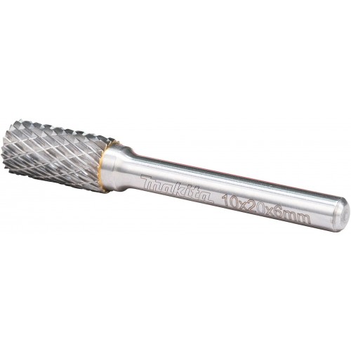 MAKITA B-52722 brúsne frézy 10x20x6 hranatá delené ostrie kov, nerez