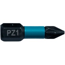 Makita B-63638 Torzný bit 1/4" Impact Black PZ1, 25mm 2 ks