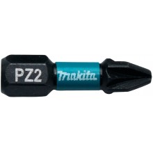 Makita B-63644 Torzný bit 1/4" Impact Black PZ2, 25mm 2 ks