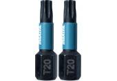 Makita B-63672 Torzná bit 1/4" Impact Black T20, 25mm/2ks