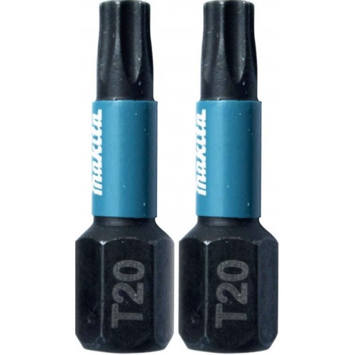 Makita B-63672 Torzná bit 1/4" Impact Black T20, 25mm/2ks