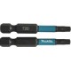 Makita B-63775 Torzná bit 1/4" Impact Black T15, 50mm/2ks