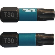 Makita B-63694 Torzný bit 1/4" Impact Black T30, 25mm/2ks