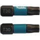 Makita B-63694 Torzný bit 1/4" Impact Black T30, 25mm/2ks