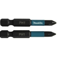 Makita B-63719 Torzná bit 1/4" Impact Black PH1, 50mm/2 ks