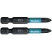 Makita B-63747 Torzná bit 1/4" Impact Black PZ1, 50mm/2ks