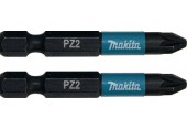 Makita B-63753 Torzná bit 1/4" Impact Black PZ2, 50mm/2ks