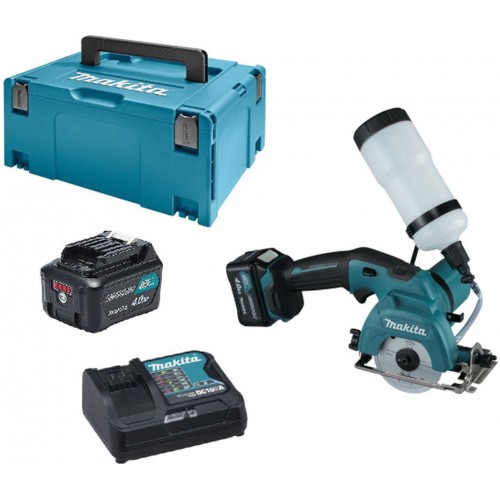 Makita CC301DSMJ Aku rezačka skla a dlaždíc 85 mm, Li-ion CXT (2x4,0Ah/12V) MAKPAC 3