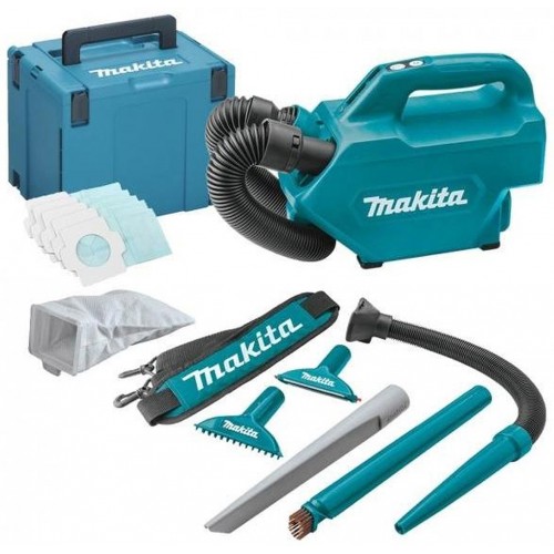 Makita CL121DZJ Aku-vysávač Li-ion CXT 12V, bez aku + Makpac Makita CL121DZJ Aku-vysávač Li-ion CXT 12V, bez aku + Makpac