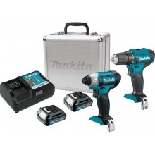 Makita CLX224X Aku sada DF333DZ+TD110DZ Li-ion CXT 12V (2x1,5Ah+DC10WD+kufor)