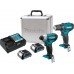 Makita CLX224X Aku sada DF333DZ+TD110DZ Li-ion CXT 12V