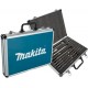 Makita D-70904 10-dielna sada sekáčov a vrtákov SDS-Plus v hliníkovom kufri