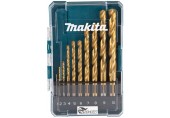 Makita D-72849 Sada vrtákov do kovu HSS-TiN, 1-10mm (po 1), 10ks