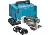 Makita DCS552RTJ Aku kotúčová píla na kov, 136mm, Li-ion LXT (2x5,0Ah /18V